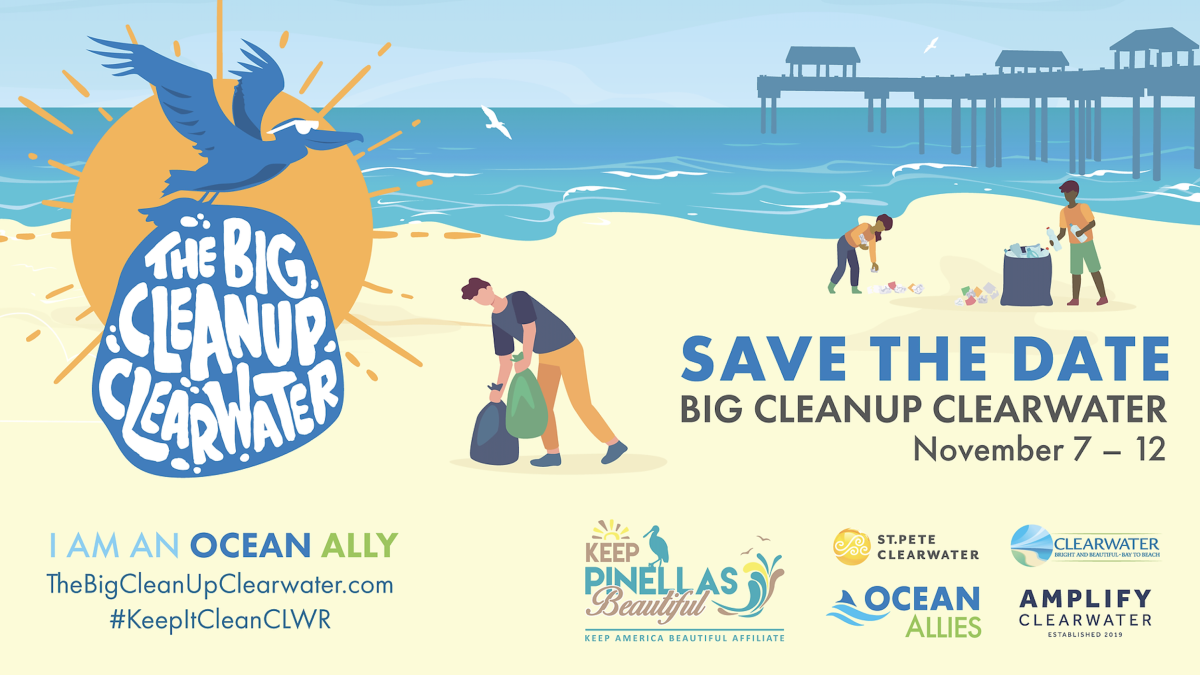 The Big Cleanup Clearwater Visit St Petersburg Clearwater Florida